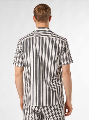 Finshley & Harding London Baukasten-Sakko Bryan in marine weiß