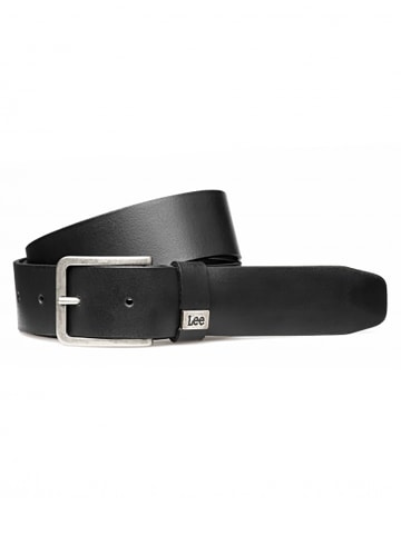 Lee Gürtel Small Logo Belt in Schwarz