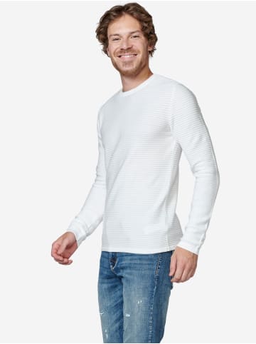 KOROSHI Jersey Punto in weiß