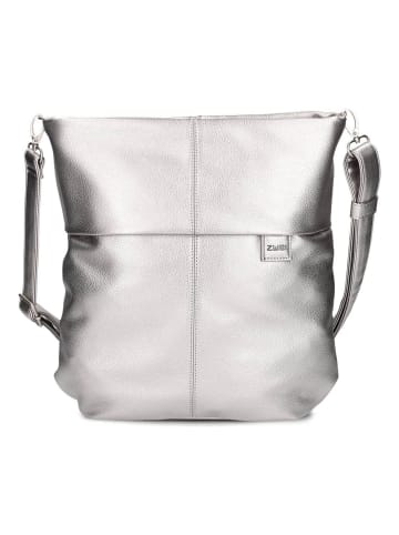 Zwei Mademoiselle.M Schultertasche 31 cm in silver