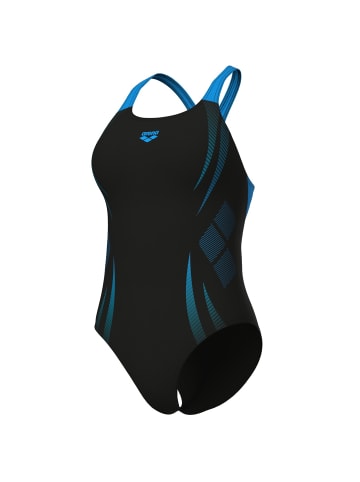 Arena Poseidonia Pro Back einteiler Schwimmanzug in schwarz