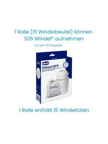 Kinderhaus Blaubär Windeleimer Nachfüllpack Odour OFF TOP