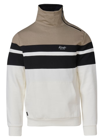 KOROSHI Sweatshirt. in weiß