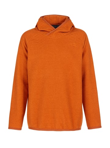 elkline Fleece Hoodie Good Times nachhaltig in darkorange