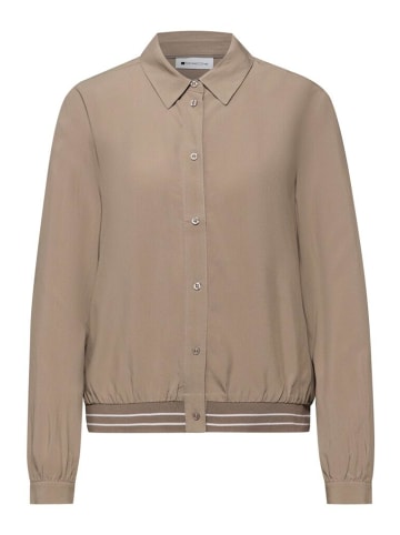 Street One Langarmbluse in light terra mocha