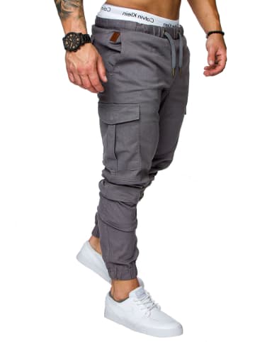 REPUBLIX Jogger Chino VINCE in Dunkelgrau
