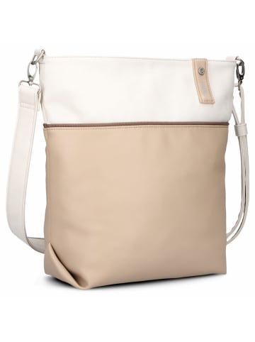 Zwei Jana J12 - Schultertasche 33 cm (papaya) in oat