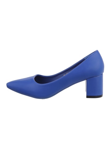 Ital-Design Pump in Blau