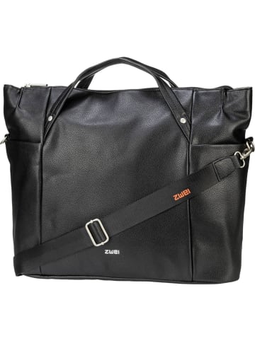 Zwei Handtasche Pia PI160 in Black