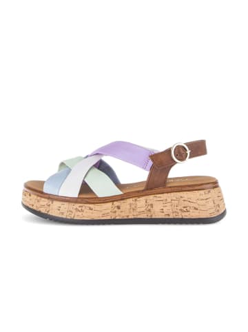 Gabor Plateau Sandalen in multicolour