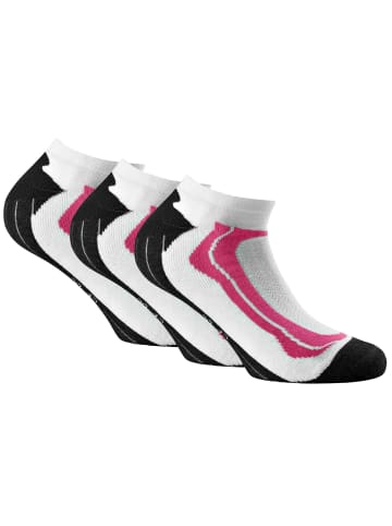 Rohner Socken 3er Pack in Weiß/Pink