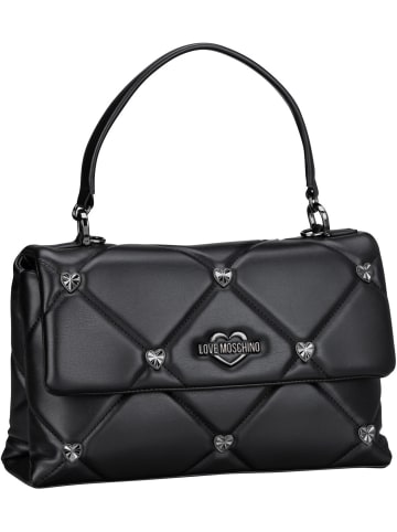 Love Moschino Handtasche Jewel Heart Quilted Bag 4184 in Black