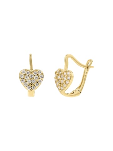 Amor Creolen Gold 375/9 ct in Gold