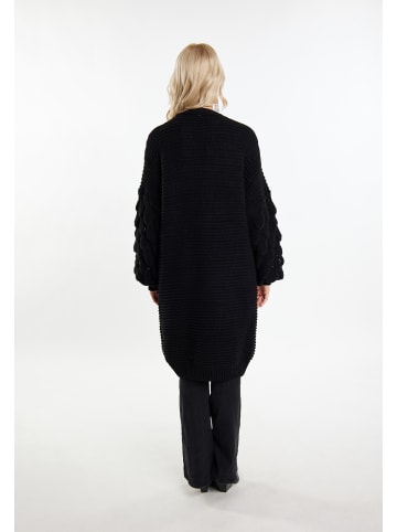 IZIA Long Cardigan in Schwarz