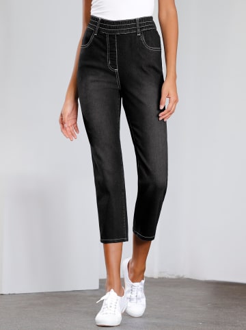 Sieh an! 7/8-Jeans in black-denim