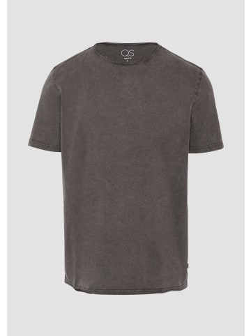 QS T-Shirt in 8950_dunkelbraun