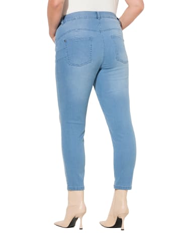 MIAMODA Jeans in bleached denim