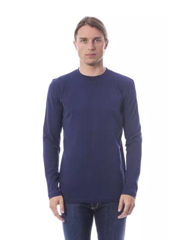 Verri Blau Baumwolle Herren T-Shirt