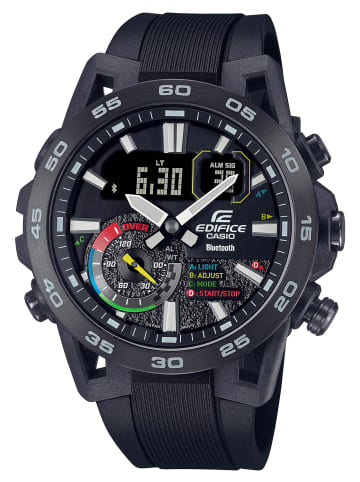 Casio Edifice Herrenuhr Schwarz/Bunt