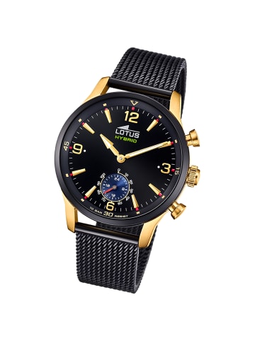 Lotus Chronograph-Armbanduhr Lotus Classic schwarz groß (ca. 43mm)