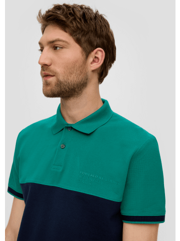 s.Oliver Polo-Shirt kurzarm in Grün