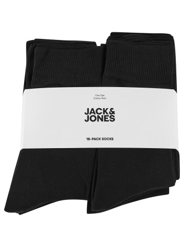 Jack & Jones Sportsocken JACJENS SOCKS 18er in Schwarz