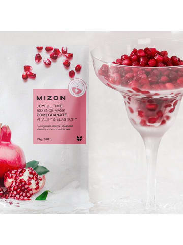 Mizon Tuchmaske Joyful Time Essence Mask Pomegranate, 23 g