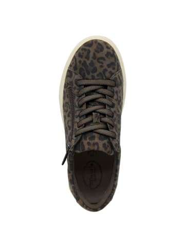 Tamaris COMFORT Sneaker in MOCCA LEOPARD