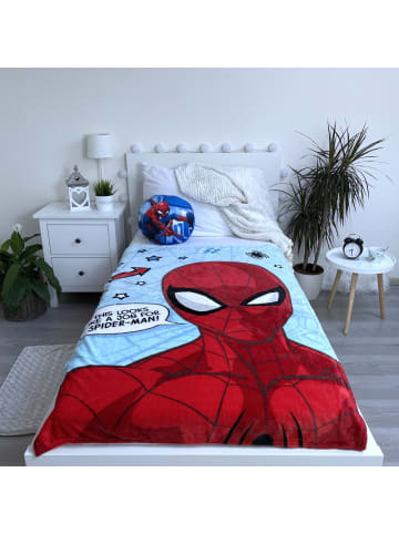 MARVEL Spider-Man Star Mikroflanell-Decke