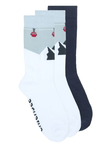 Chiemsee Socken in Weiß