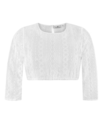 Stockerpoint Stockerpoint Dirndlbluse Viara in weiss
