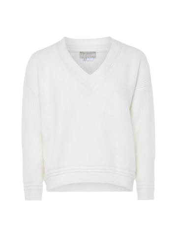Jalene Damen Sweater in WOLLWEISS
