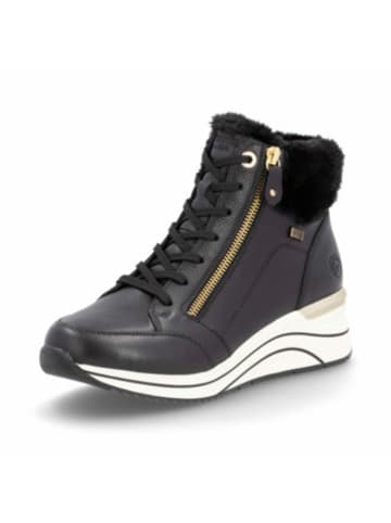 remonte Schnür-Stiefeletten für Damen in unifarben in uni