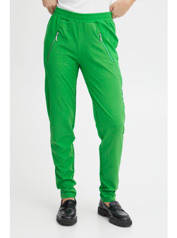PULZ Jeans Stoffhose in grün
