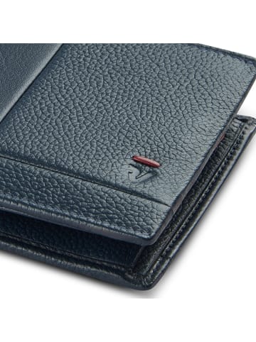 Roncato Trial DLX Geldbörse RFID Schutz Leder 9.5 cm in navy