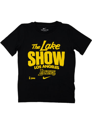 Nike Nike NBA Los Angeles Lakers Mantra SS Tee in Schwarz