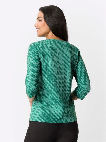 Sieh an! Freizeitshirt in smaragd-salbei