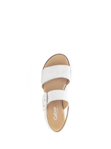 Gabor Comfort Keilsandalette in beige