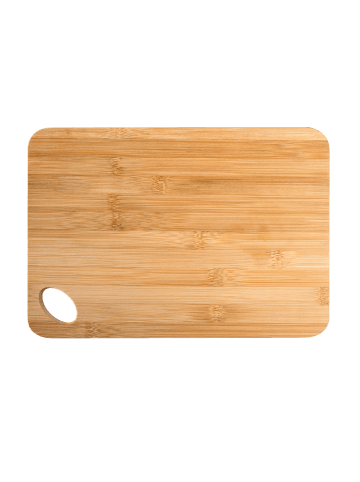 Mr. & Mrs. Panda Schneidebrett Kuh ohne Spruch in Braun