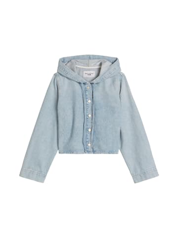 Marc O'Polo DENIM Kapuzen-Jeansbluse relaxed in Light Blue