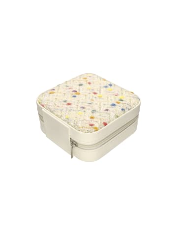 faina Women Jewelry Box in Beige Multicolor