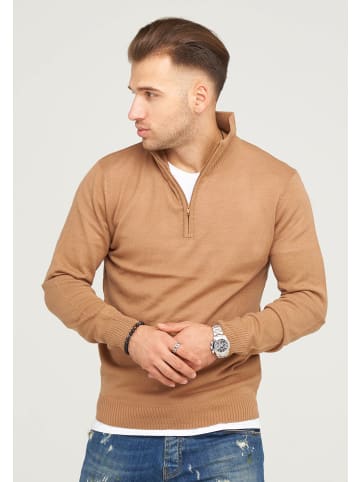 SOULSTAR Pullover TIBERIUS in Tan