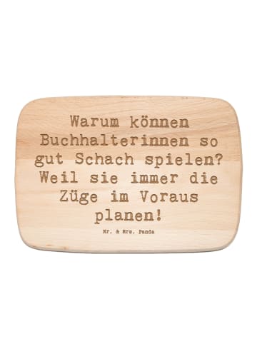Mr. & Mrs. Panda Küchenbrett Spruch Buchhalterin Schachmeisterin... in Transparent