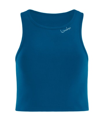 Winshape Functional Light and Soft Cropped Tanktop AET135LS in teal green