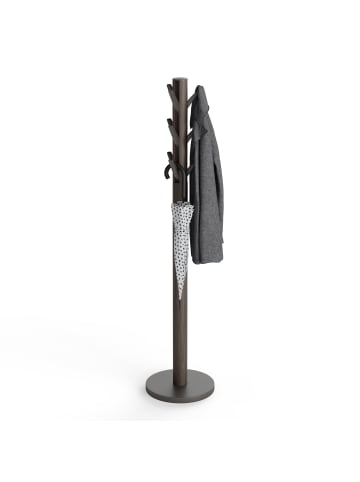 umbra Garderobenständer Flapper grau  40 x 40 x 168cm in grau