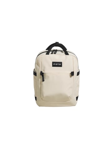 eoto EOTO Rucksack Small16, Creme Beige