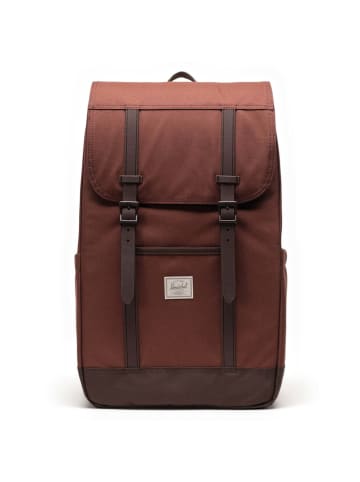 Herschel Retreat - Rucksack 15" 46 cm (digi leopard) in bitter chocolate/dark roast
