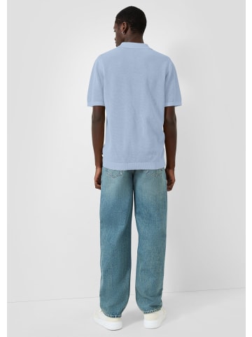 QS Polo-Shirt in 5007_hellblau