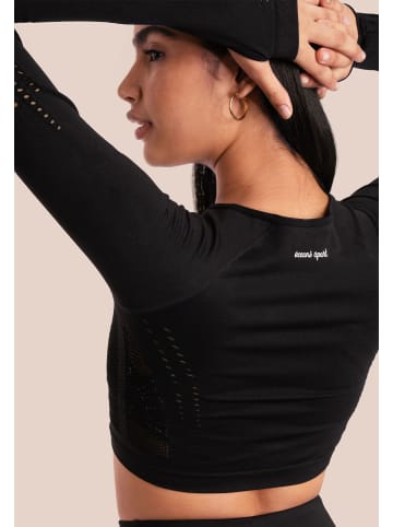 OCEANSAPART Langarmshirt Beauty in Black