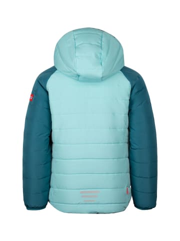 Trollkids Schneejacke "Myrkdalen" in Blaugrün/Wasserblau